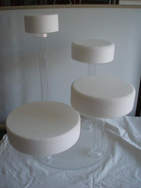 S13 - 4 Tier Acrylic Cake Stand
