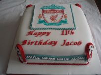 A Liverpool Fan's Cake