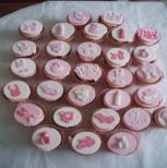 Ashley's baby shower cupcakes