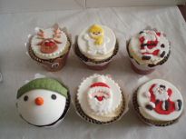 Festive cupcakes